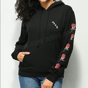 OBEY Hoodie Rose Sleeves